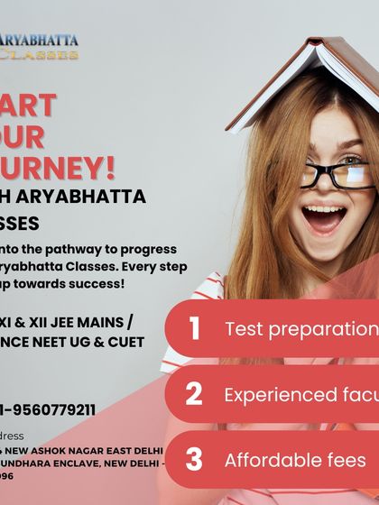 Start your journey with us. We offer structured test preparations, experienced faculty, and affordable fees to ensure every step you take is a leap towards success.