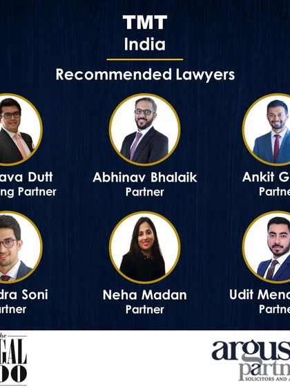 I am pleased that our firm has been recognized as a Top Tier Firm by The Legal 500, with all our partners, including myself, ranked in the TMT India category. We are grateful to our clients for their continued confidence in our technology law practice.
