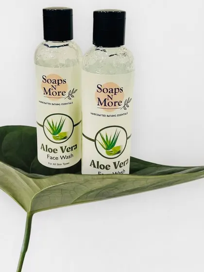 My Aloe Vera Face Wash is another bestseller, loved for its gentle yet effective formula. It hydrates the skin, helps fight acne, and has anti-aging properties, making it suitable for all skin types.
