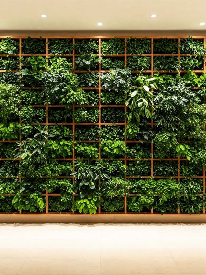Statement Features: Vertical Gardens & Water Walls photo 16