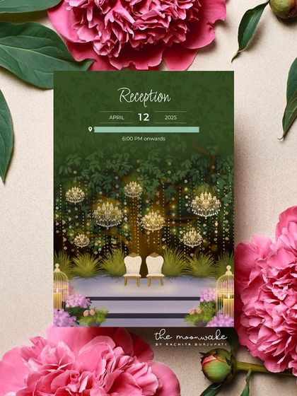 Rachita Burjupati - Custom Portraits & Illustrations Illustrated Wedding Invitations photo 11