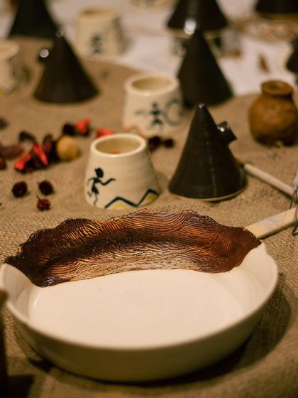 A beautiful display of student work at GLAZED '22. For those who missed it, we're having an online sale of the remaining pieces!