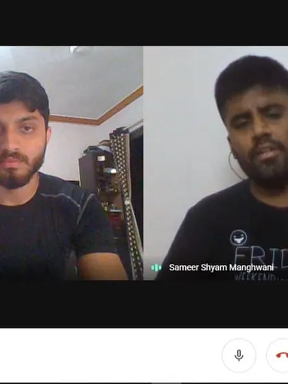 Here you can see a one-on-one online physiotherapy consultation in progress with our expert, Dr. Sameer Mangwani. We conduct thorough virtual assessments to understand an athlete's medical history and current concerns, making our expertise accessible no matter where you are.