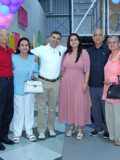 Grandparents, parents, and children all together. Wobble World is a place for the entire family.