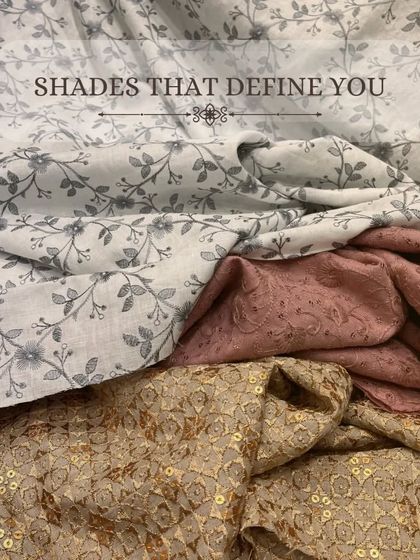 Unleash your imagination. Discover the endless possibilities of customizable couture with our wide variety of fabrics.