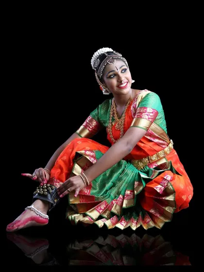 This is Nikitha Vasudevan, a few years after her Arangetram. I encourage all my students to stay in touch with the art form, even as they pursue higher studies and careers.