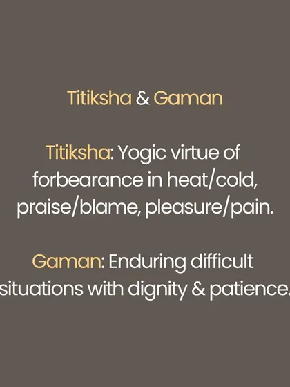 Wisdom whispers the same truths across cultures. The Indian concept of Dharma mirrors the Japanese Ikigai (reason for being). Vairagya (detachment) finds its echo in Wabi Sabi (beauty in imperfection), and Titiksha (forbearance) is reflected in Gaman (enduring with dignity). This shows how universal principles of living simply and embracing impermanence connect us all.