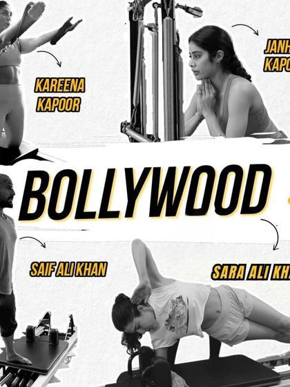 From Kareena and Saif to Sara and Janhvi, the biggest names in Bollywood trust us with their fitness. This collage showcases some of our star clients who rely on Pilates to stay strong, sculpted, and camera-ready.