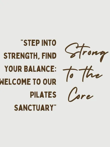 Our studio is a sanctuary where you can step into your strength and find your balance. We are dedicated to helping you become strong to the core in every sense of the word.