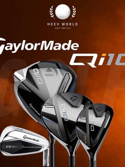 The TaylorMade Qi10 family of clubs. We have the full line of drivers, fairway woods, hybrids, and irons available for you to demo and get fitted for.