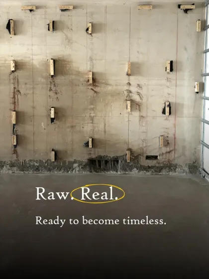 Raw and real, this unfinished wall is ready to become timeless. This is the canvas upon which we apply our craft, ensuring every surface is prepared for a perfect finish.