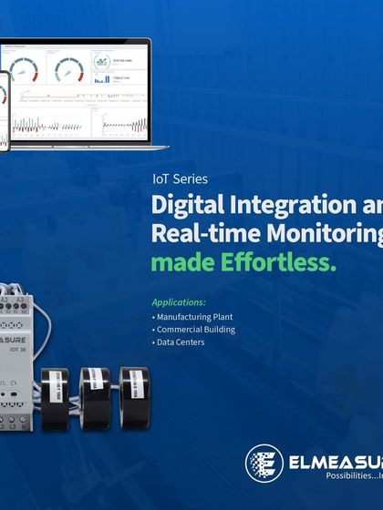 With my IoT series, you can digitalize your facilities and monitor key energy parameters in real time. This seamless integration is perfect for optimizing operations in manufacturing, commercial, and data center environments.