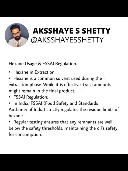 Refined oils are safe for deep frying due to their high smoke point, and FSSAI regulates them strictly. However, for daily use, a variety of oils, including cold-pressed, is better for long-term health.