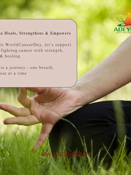 On World Cancer Day and every day, I believe in yoga's power to heal, strengthen, and empower. It's a journey of recovery, taken one breath and one pose at a time.