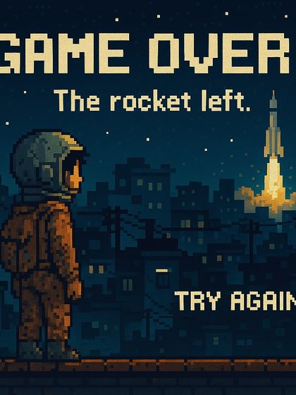 Retro-Futurist Branding: Posters & Ads photo 37