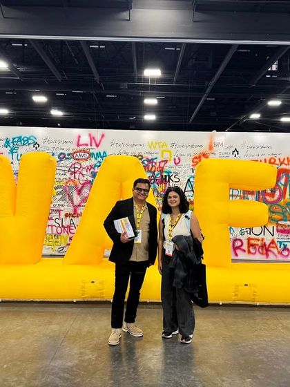 Members of the Indian architectural contingent, The Grid Architects, at the World Architecture Festival in Miami. I make it a point to highlight the presence and participation of our country's talent at these global gatherings.