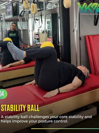 The stability ball is a simple but powerful tool. We use it to challenge core stability, improve posture control, and add an extra layer of difficulty to classic Pilates exercises.