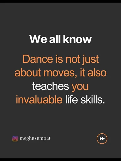 We all know dance is not just about moves; it also teaches you invaluable life skills. It is a journey that shapes our lives in unexpected ways.