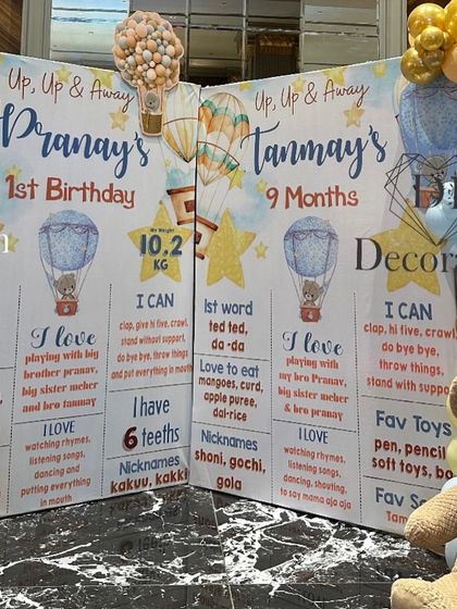 DecoratIn - Party & Event Decoration First Birthday Magic photo 96