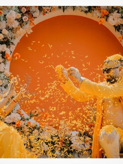 Just Click Photography - Destination Wedding Photography & Videography Vibrant Haldi & Mehndi Moments photo 11