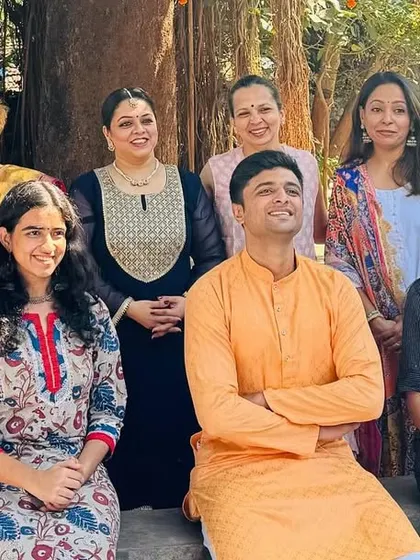 A group photo with the wonderful team at Sonave Farms after my performance. The warmth and hospitality, not to mention the delicious food, made it a day to remember.