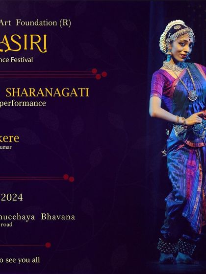 Divya Hoskere - Bharatanatyam Dance Performances Shringara Sharanagati: The Surrender in Love photo 11