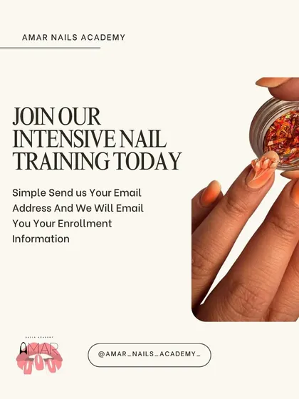 Taking the first step is easy. To join our intensive nail training, simply provide your email address, and we'll send you all the enrollment information you need to get started.