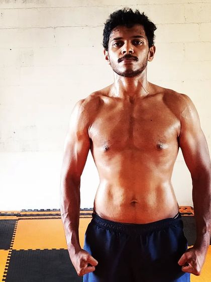 Your body is your weapon, keep it strong. A post-workout shot after a strength training session at Sai MMA Academy.