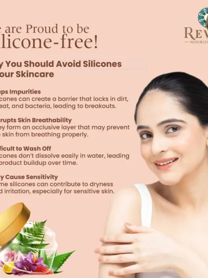 Here is why you should avoid silicones in your skincare. They can trap impurities, disrupt skin breathability, and cause sensitivity. I am proud to offer silicone-free formulas for truly healthy skin.