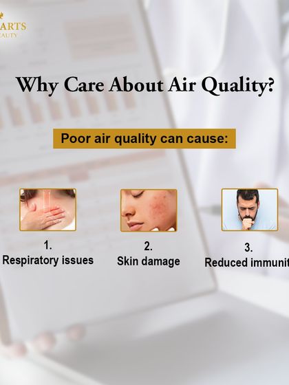 Poor air quality isn't just bad for your lungs. It can cause significant skin damage, reduce your immunity, and lead to respiratory issues. My treatments are designed to help your body fight these effects.
