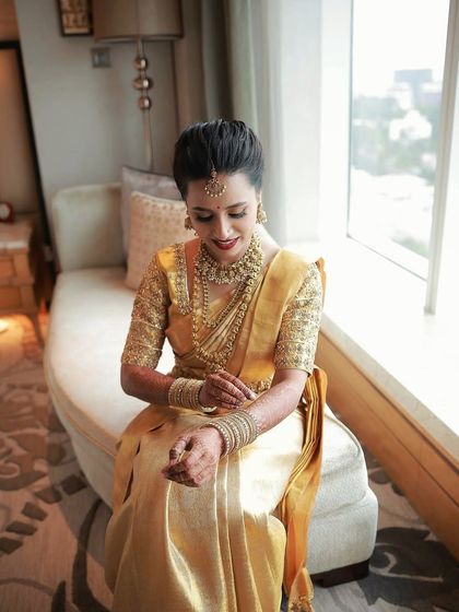 Himabindu - Bridal Makeup Classic South Indian Muhurtham Looks photo 33