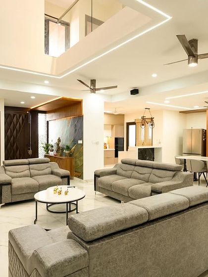 Fabdiz - Full-Service Residential Interior Design Grand Living & Dining Spaces photo 6