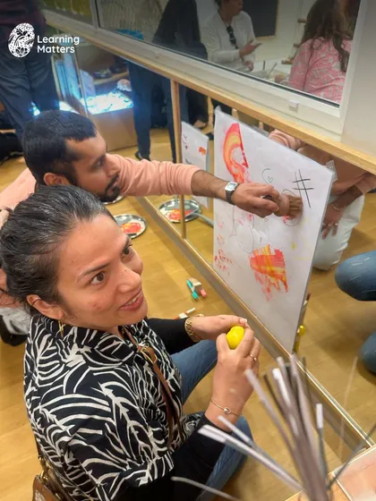 Our Parent Orientations are interactive experiences. Before children join, parents step into the classroom to engage with our Reggio-inspired invitations, gaining a deep, personal understanding of our play-based pedagogy.