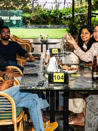 It's always great to see a group of friends enjoying a meal together. Your smiles and stories are what bring this place to life.