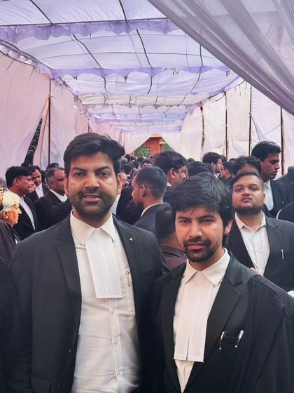 With a colleague during the SCAORA elections. Building relationships within the legal fraternity is an important aspect of practicing at the Supreme Court.