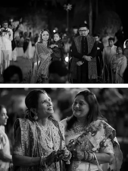 The emotional reactions of family members are a crucial part of the story. We discreetly capture these moments of pride and joy from the sidelines.
