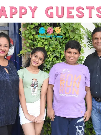 A picture of happy guests is the best testimonial. We love seeing families leave with big smiles after spending time at The Float House.
