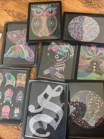 Mandala & Dot Art Wall Decor photo 7