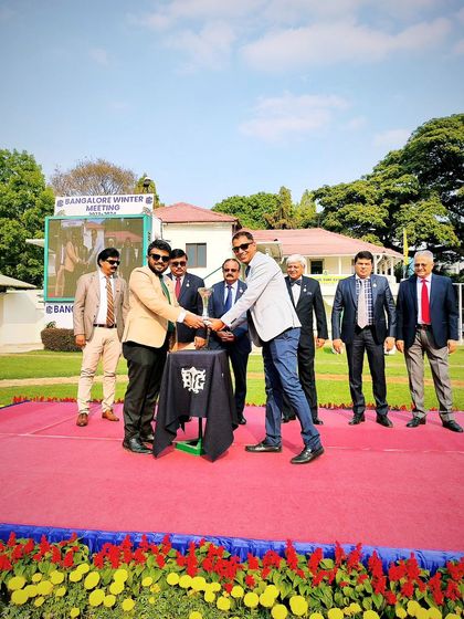 The Sir Charles Todhunter Memorial Trophy presentation.