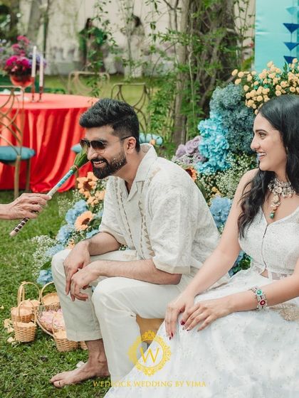 Wedlock Weddings - Full-Service Wedding Planning & Design Vibrant Haldi & Mehendi Ceremonies photo 27