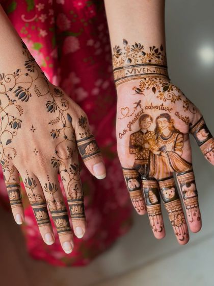 This design features a lovely portrait of the couple with the quote "Our greatest adventure awaits," perfectly capturing the excitement of their journey.