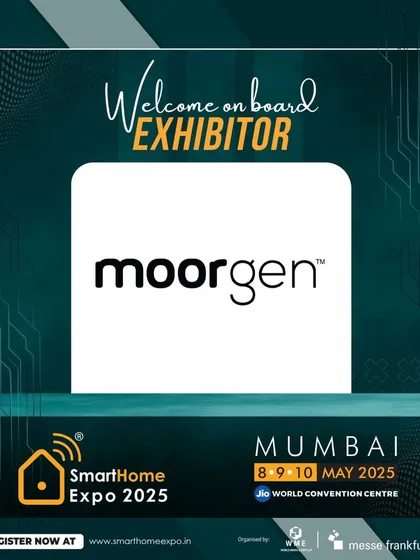 We welcome Moorgen Smart Home, an exhibitor known for blending luxurious aesthetics with seamless, user-friendly automation functionality.
