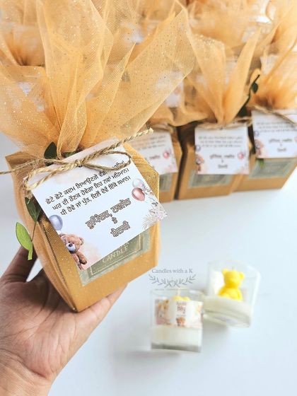 Candles with a K - Personalized Gifting for Events For Baby Showers, Birthdays & Naming Ceremonies photo 26