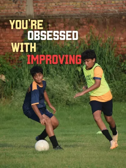 A sign you were born for the game: You're obsessed with improving. We look for players who have an internal fire to get better every day.