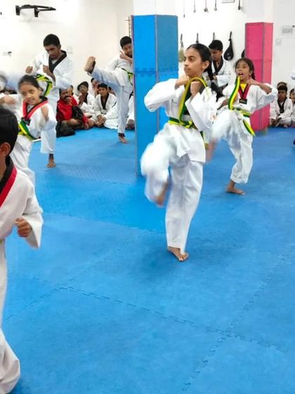 CTA Taekwondo & Fitness Clubs - Taekwondo for Kids & Teenagers Dynamic Kicking & Sparring Drills photo 21