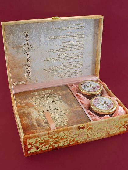 The Beginning - Wedding Invitations Luxury Boxed Invitations photo 21