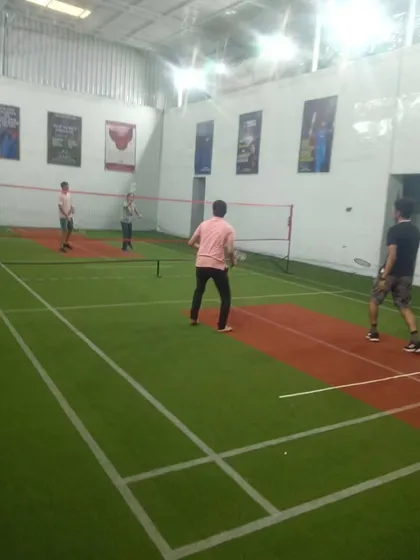 More action from our doubles matches, showing different players and games. Every day is a new challenge on the court!