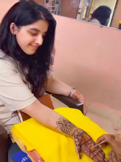 Bunty Rajasthani Mehandi - Bridal Mehendi Behind the Scenes: The Art in Making photo 18