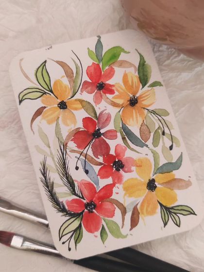 Pavna - Custom Artwork & Handmade Crafts Botanical Watercolor Paintings photo 28