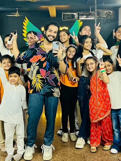 Our camp is one big family. This is us capturing a happy moment with our students during our Independence Day celebrations. We believe in creating a strong sense of community and friendship.